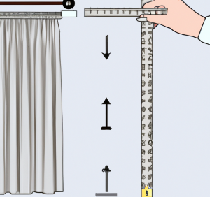 How To Hang Pencil Pleat Curtains Measure Your Pole or Track