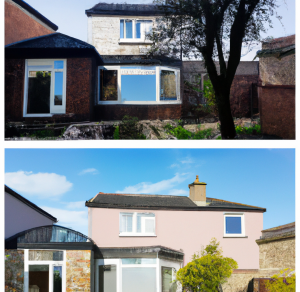 What is the average cost of a double storey extension?