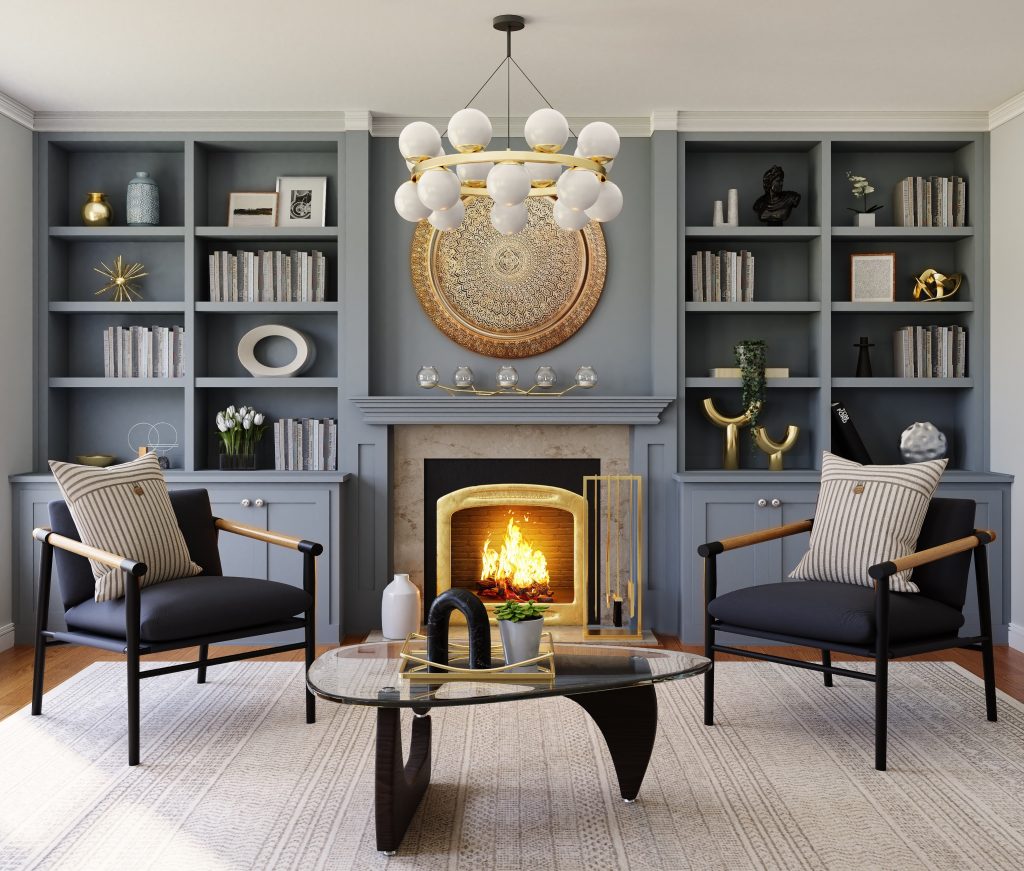 Contemporary Modern Chimney Breasts: Blending Style and Function